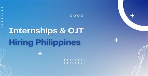 ojt hotel hiring|Hilton Philippines Internships, On the Job Training (OJT) and .
